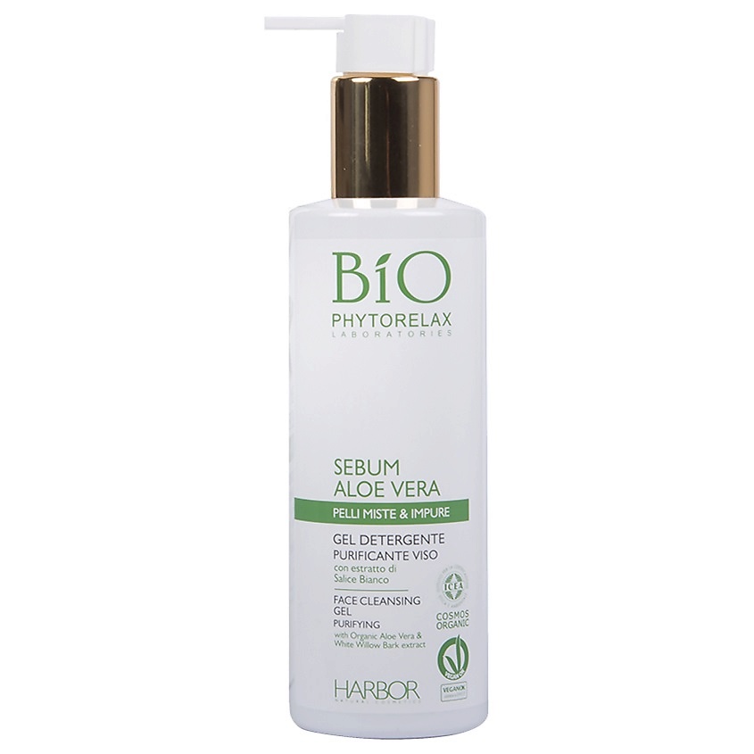 PHYTORELAX Гель для лица очищающий с алоэ вера – фото 2