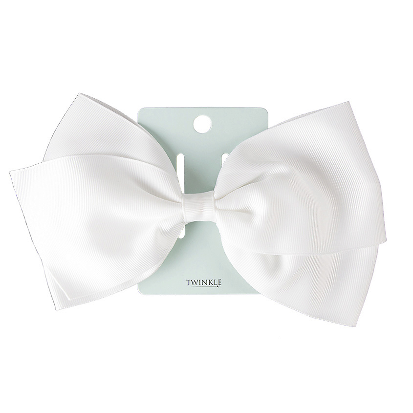 TWINKLE Заколка для волос TWINKLE BACK TO SCHOOL, big white bow – фото 2