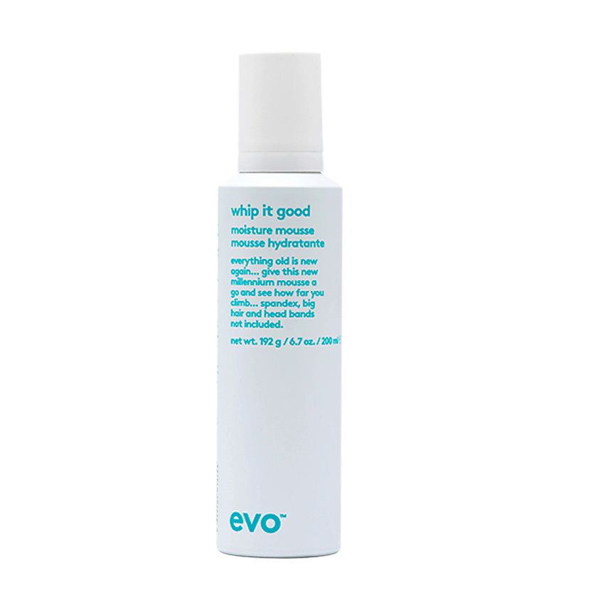 EVO [взбитый] мусс для увлажнения и легкой фиксации волос whip it good moisture mousse – фото 2