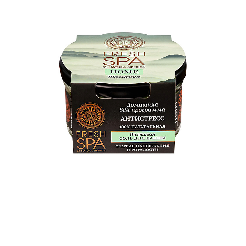 NATURA SIBERICA Соль для ванны "Пихтовая антистресс. ШАМАНКА" Fresh SPA home – фото 1