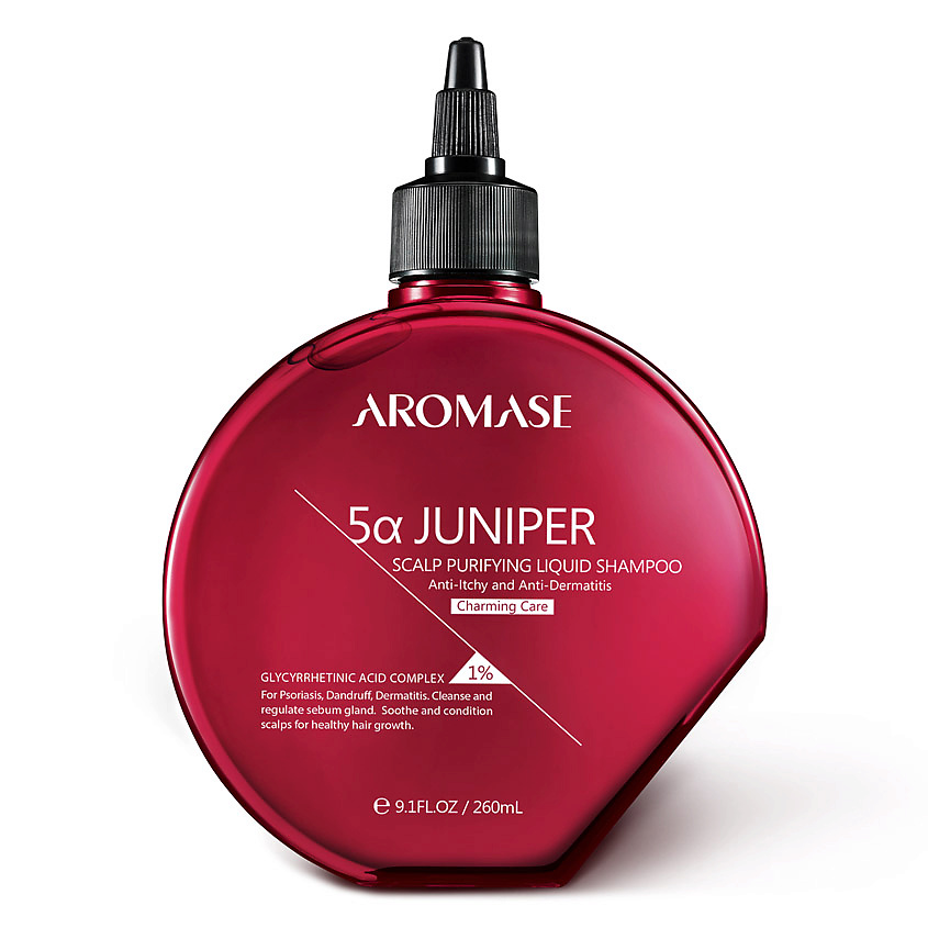 AROMASE Шампунь для волос очищающий 5α Juniper – фото 1