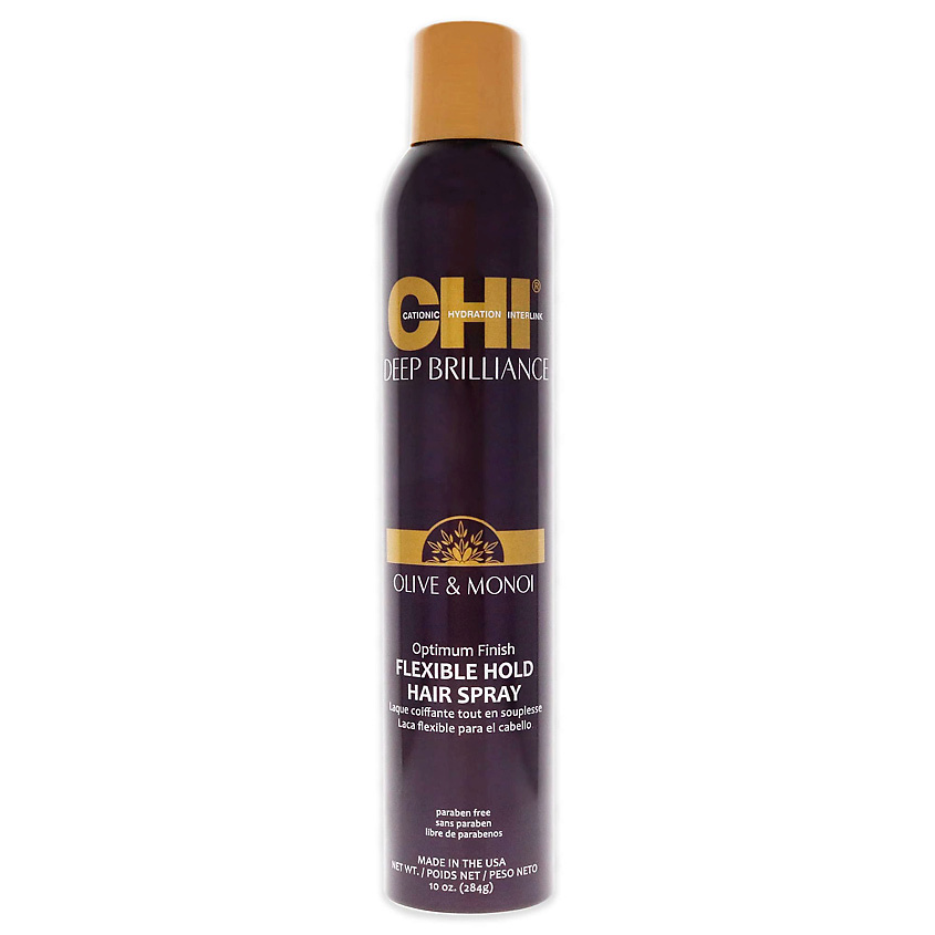 CHI Лак для волос подвижной фиксации Deep Brilliance Optimum Flexible Hold Hair Spray – фото 2