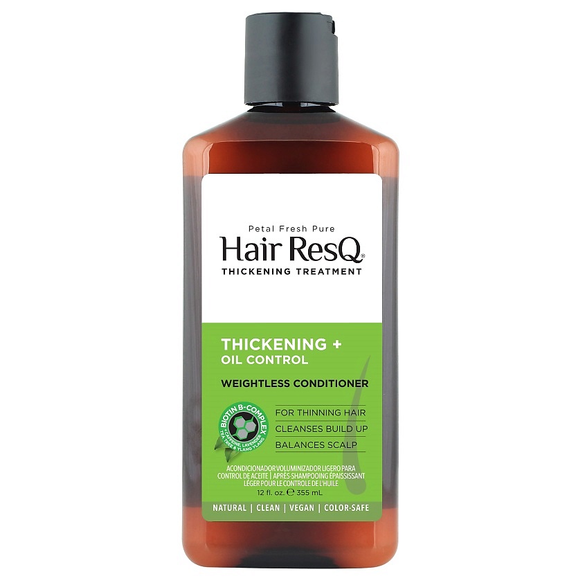 PETAL FRESH Кондиционер уплотняющий для тонких и склонных к жирности волос без эффекта утяжеления Hair ResQ – фото 1