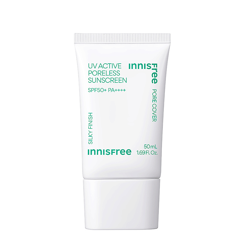 INNISFREE Солнцезащитный крем с эффектом сглаживания пор SPF 50+ PA++++ UV Active Sunscreen – фото 1