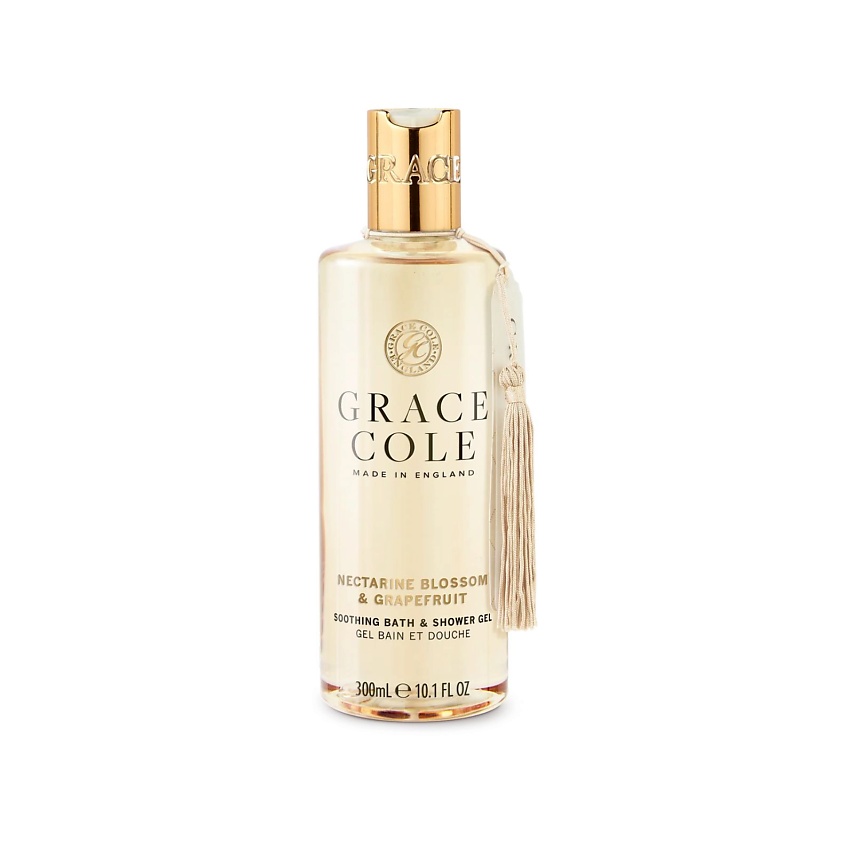 GRACE COLE Гель для ванны и душа Цветок нектарина и грейпфрут Nectarine Blossom & Grapefruit – фото 1