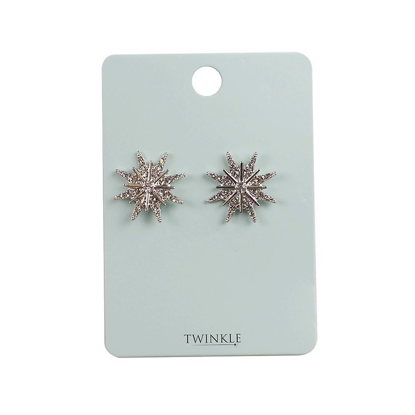 TWINKLE Серьги Snowflakes – фото 2