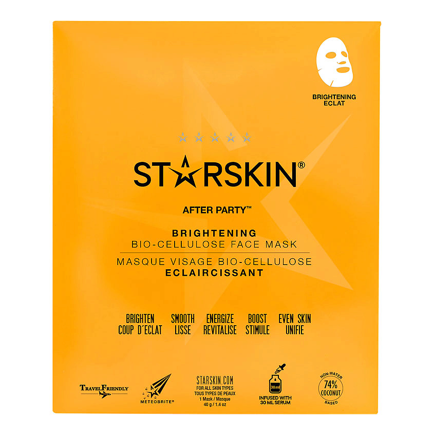 STARSKIN Маска для лица биоцеллюлозная для сияния – фото 1