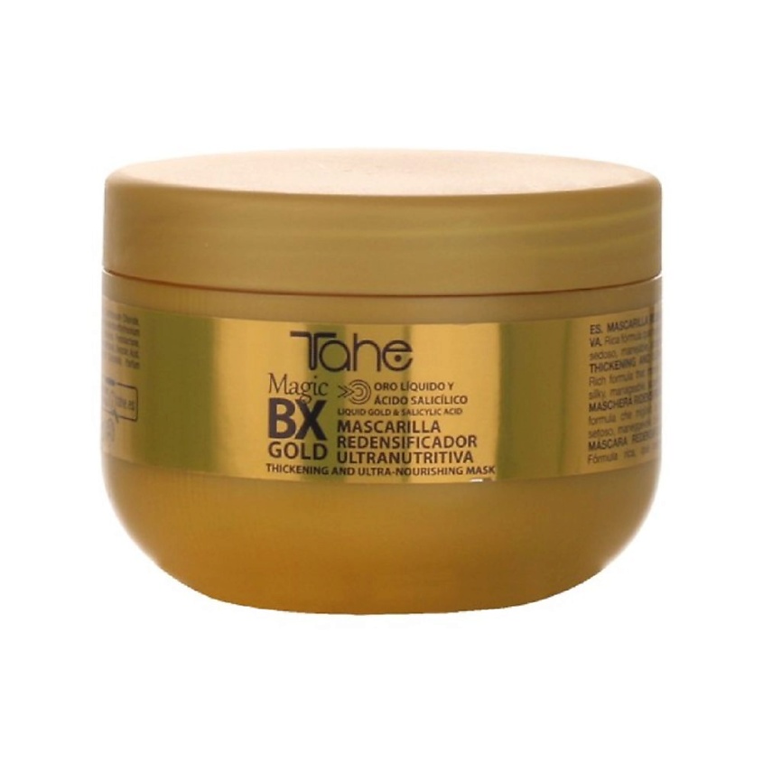 TAHE Маска для разглаживания волос MAGIC BX GOLD THICKENINGMASK – фото 2