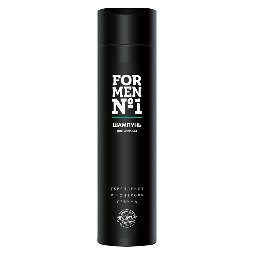 КРЫМСКАЯ ЖИВАЯ КОСМЕТИКА Шампунь «For Men №1» – фото 1