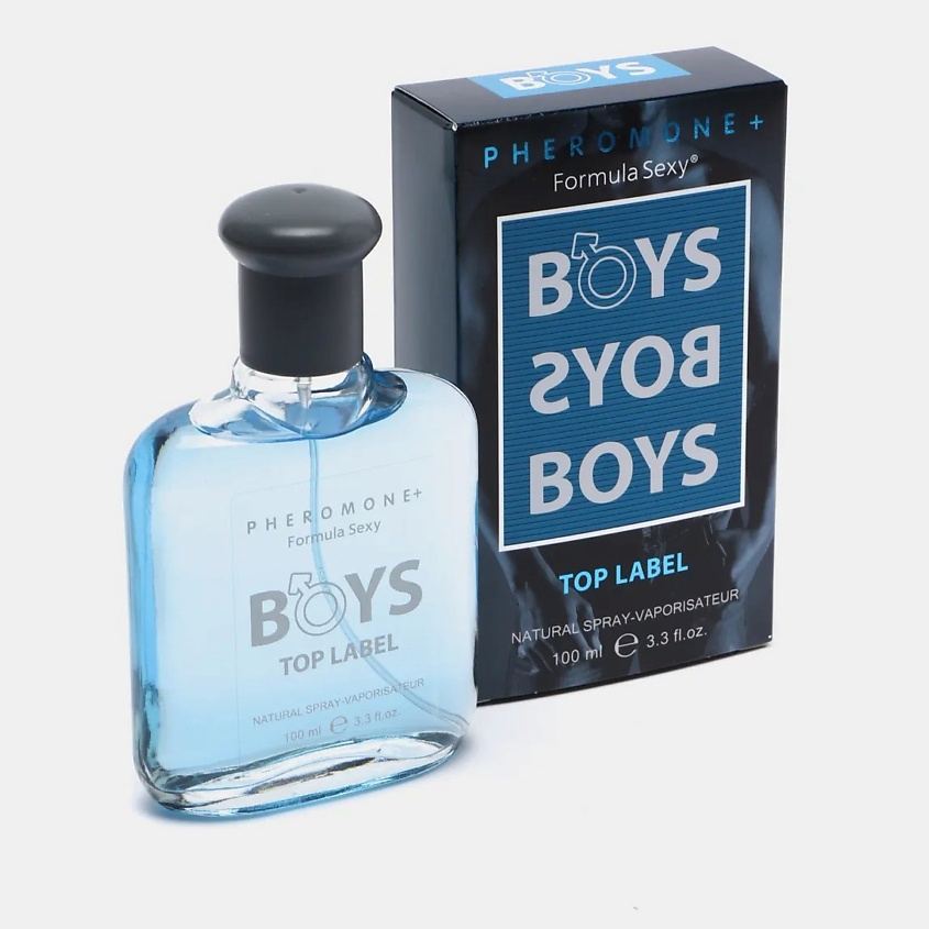 FORMULA SEXY Парфюмированный лосьон с феромонами Boys Top Label цитрусовые пряные древесные – фото 1