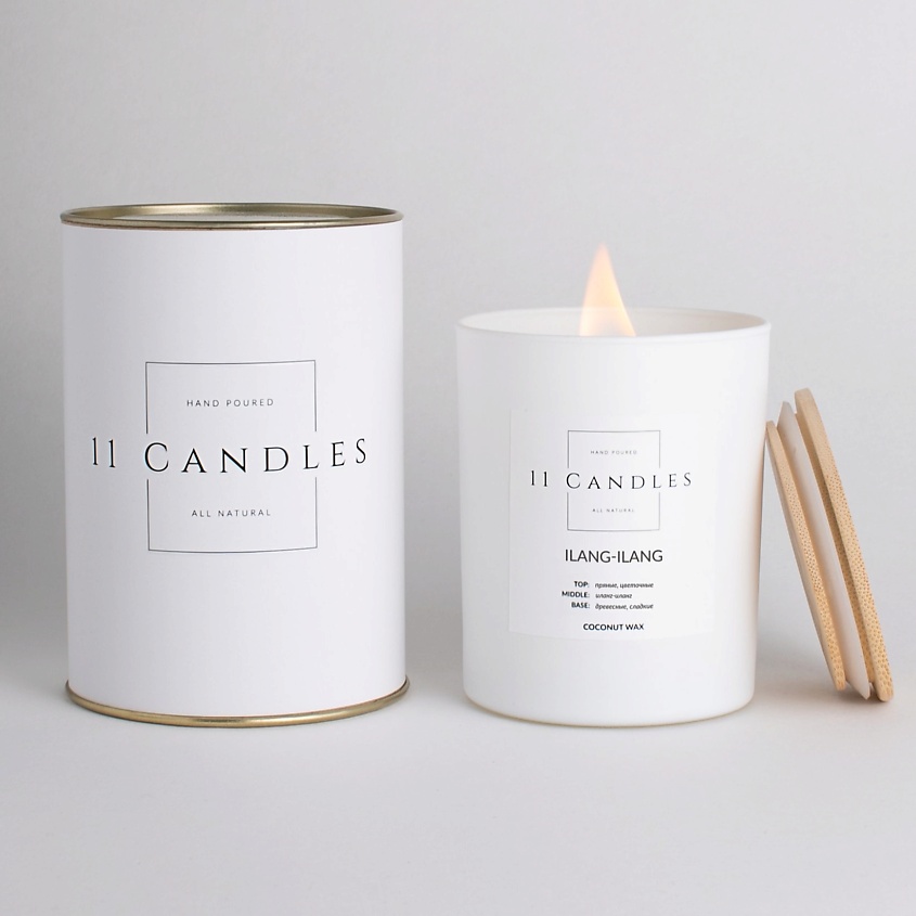 11 CANDLES Ароматическая свеча "Ilang-Ilang" – фото 1