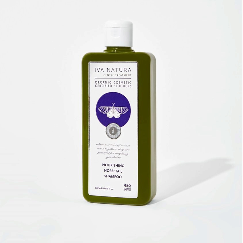 IVA NATURA Питательный шампунь из хвоща Nourishing Horsetail shampoo – фото 2