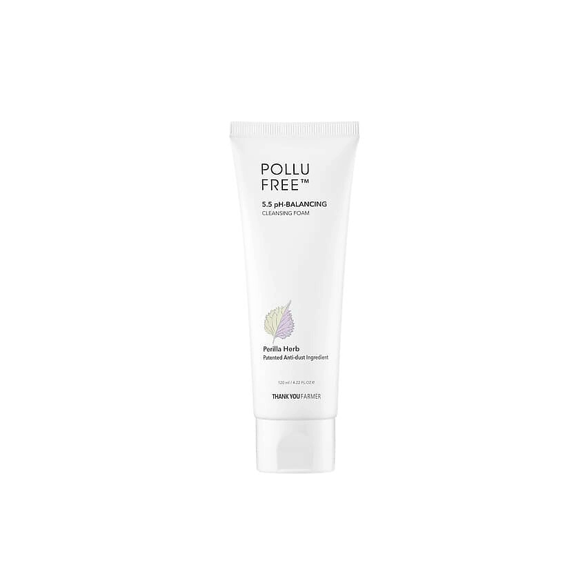 THANK YOU FARMER Пенка для лица очищающая 5.5 pH Pollu Free Cleansing Foam – фото 1