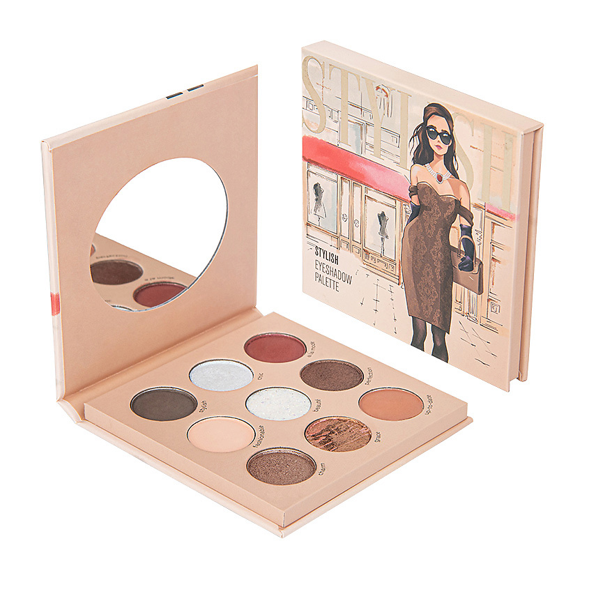 ЛЭТУАЛЬ Палетка для макияжа глаз "STYLISH" EYESHADOWS PALETTE – фото 2