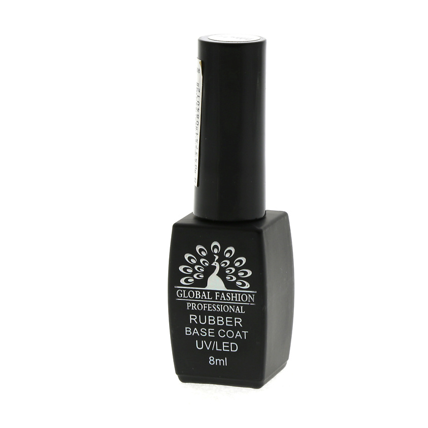 GLOBAL FASHION База для гель-лака Black Elite Rubber Base Coat – фото 2