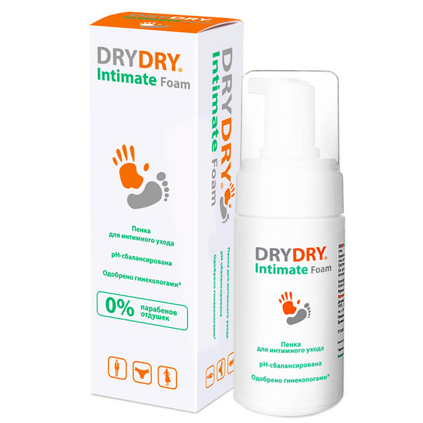 DRY DRY Пенка для интимной гигиены Intimate Foam – фото 2