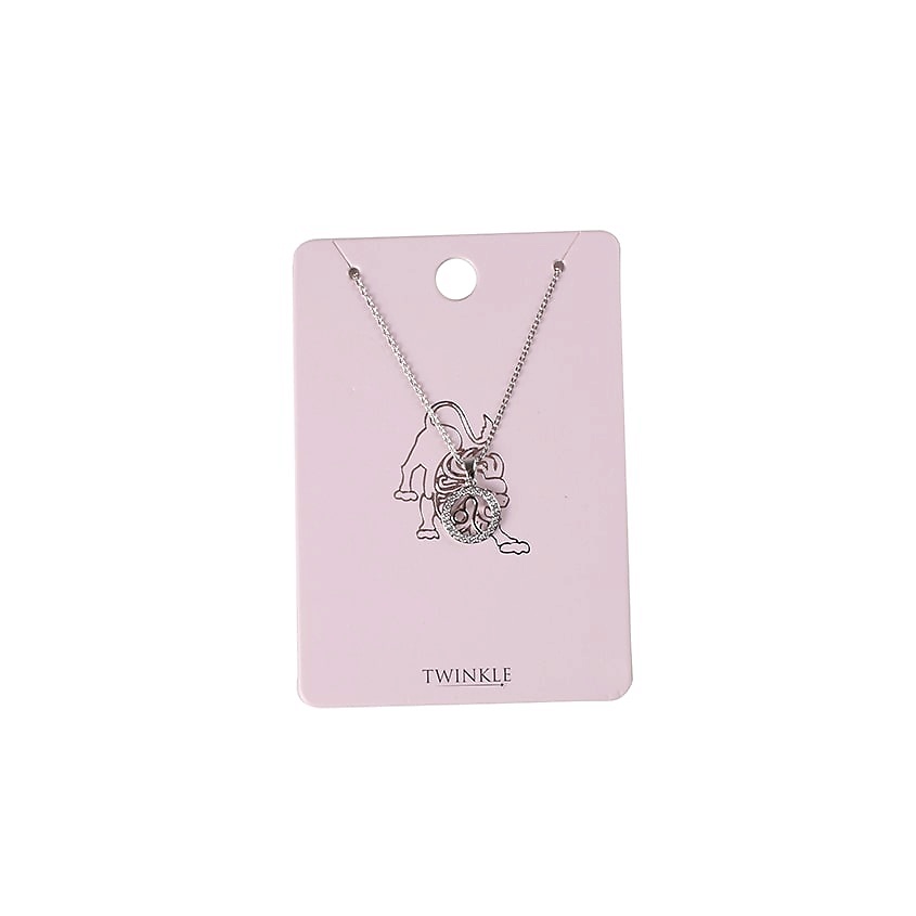 TWINKLE ZODIAC COLLECTION Подвеска с цепочкой "Лев" – фото 2