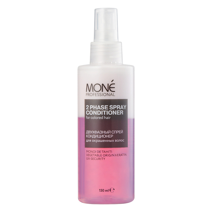 MONE PROFESSIONAL Спрей кондиционер двухфазный для окрашенных волос Top Color Care – фото 1