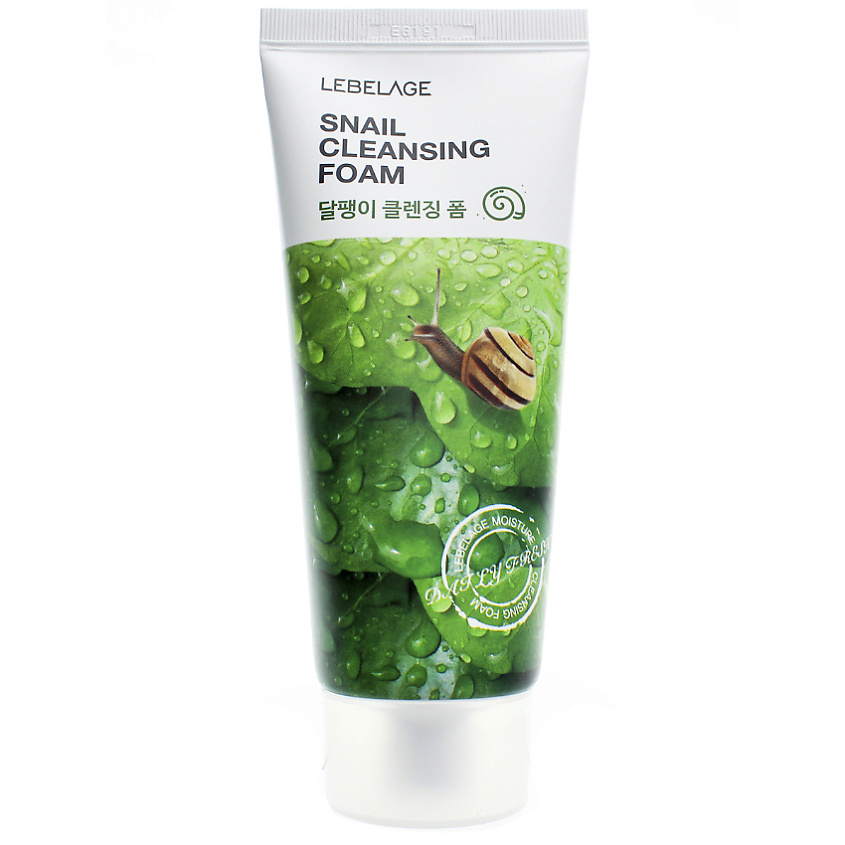 LEBELAGE Пенка для умывания с Муцином улитки Регенерирующая Cleansing Foam Snail – фото 1