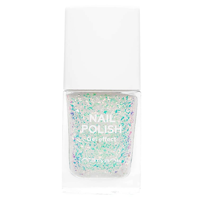 ЛЭТУАЛЬ Лак для ногтей с эффектом гелевого покрытия NAIL POLISH, № 452 snowflake, 11 мл – фото 2