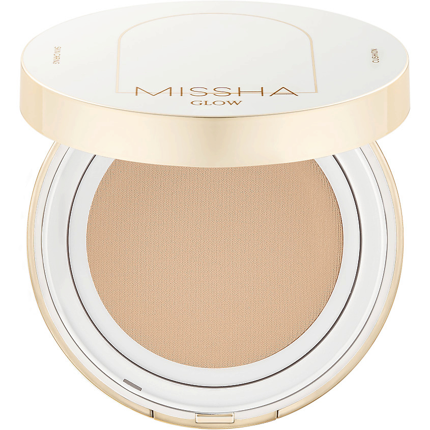 MISSHA Тональный кушон Glow Cushion "Прозрачное свечение", тон 23, 14 г – фото 1