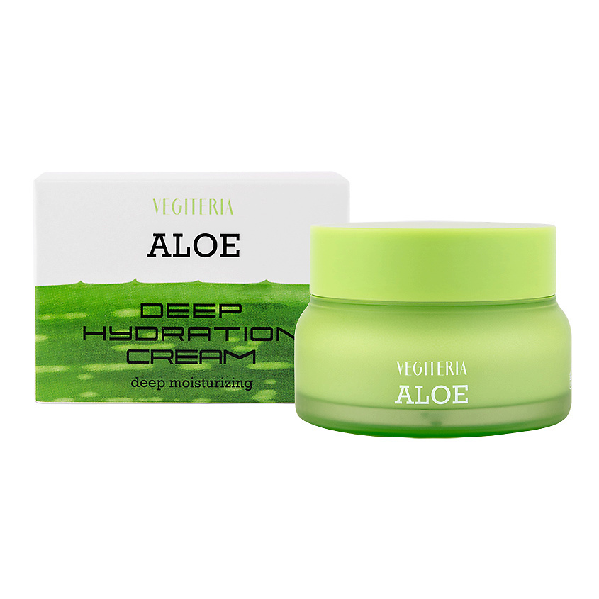 VEGITERIA Крем для увлажнения кожи лица ALOE – фото 2