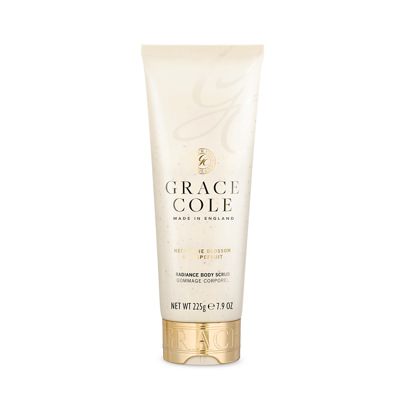 GRACE COLE Скраб для тела Цветок нектарина и грейпфрут Nectarine Blossom & Grapefruit – фото 1