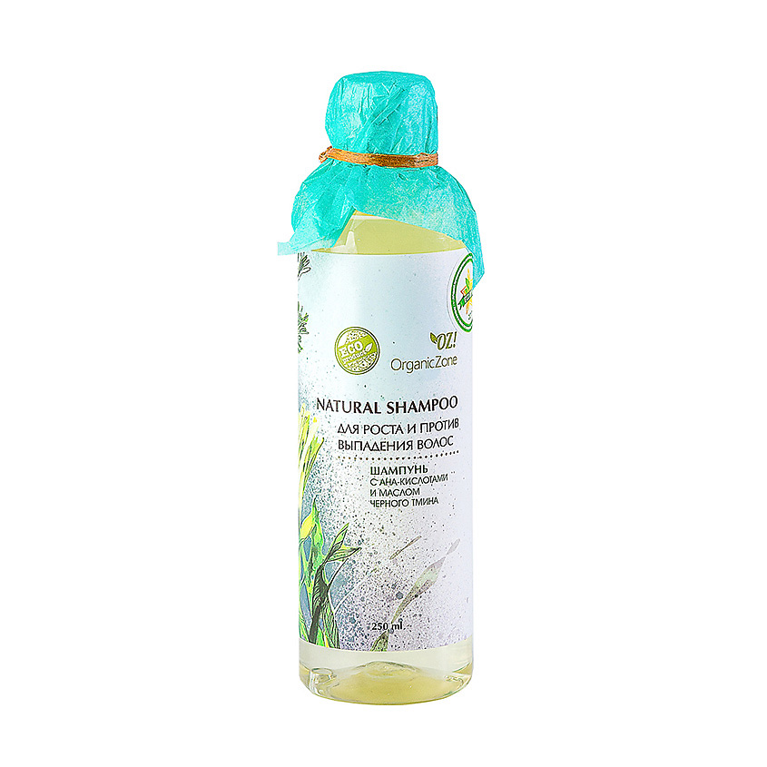 OZ! ORGANICZONE Шампунь с AHA-кислотами Для роста и против выпадения волос – фото 2