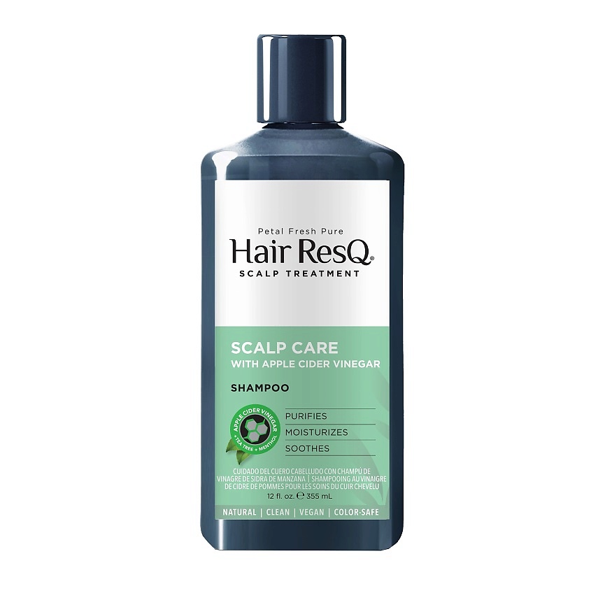 PETAL FRESH Шампунь для кожи головы с экстрактом яблочного уксуса Hair ResQ – фото 1