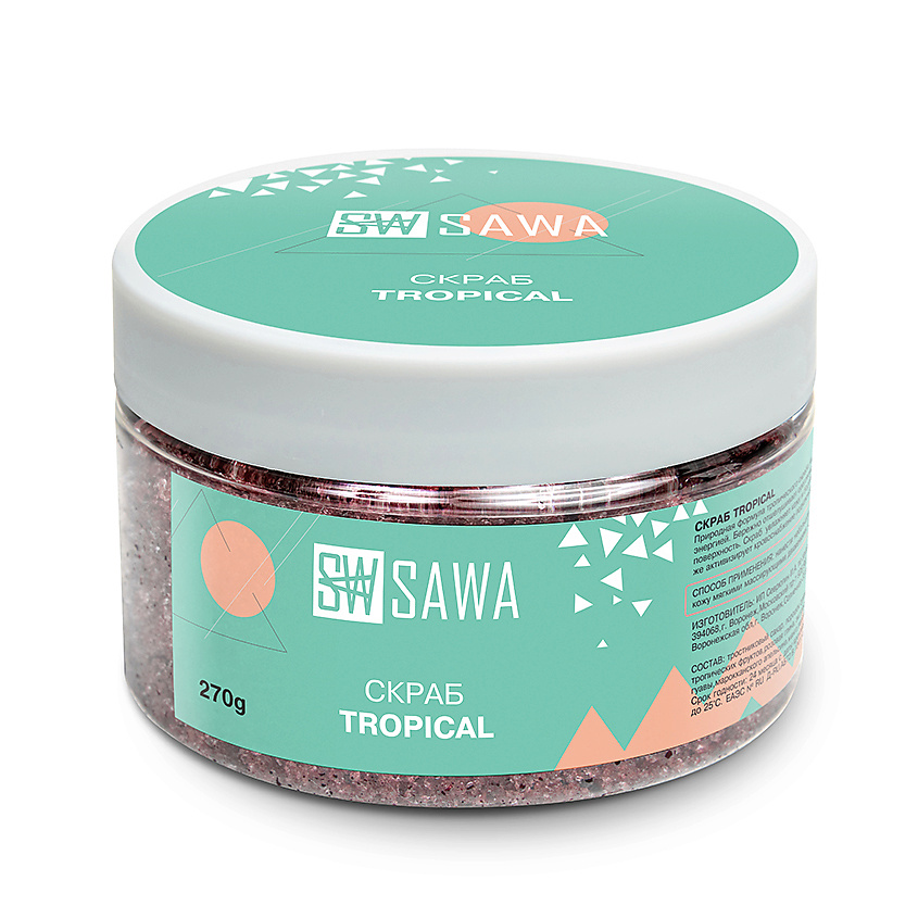 SAWA Скраб для тела Tropical – фото 1
