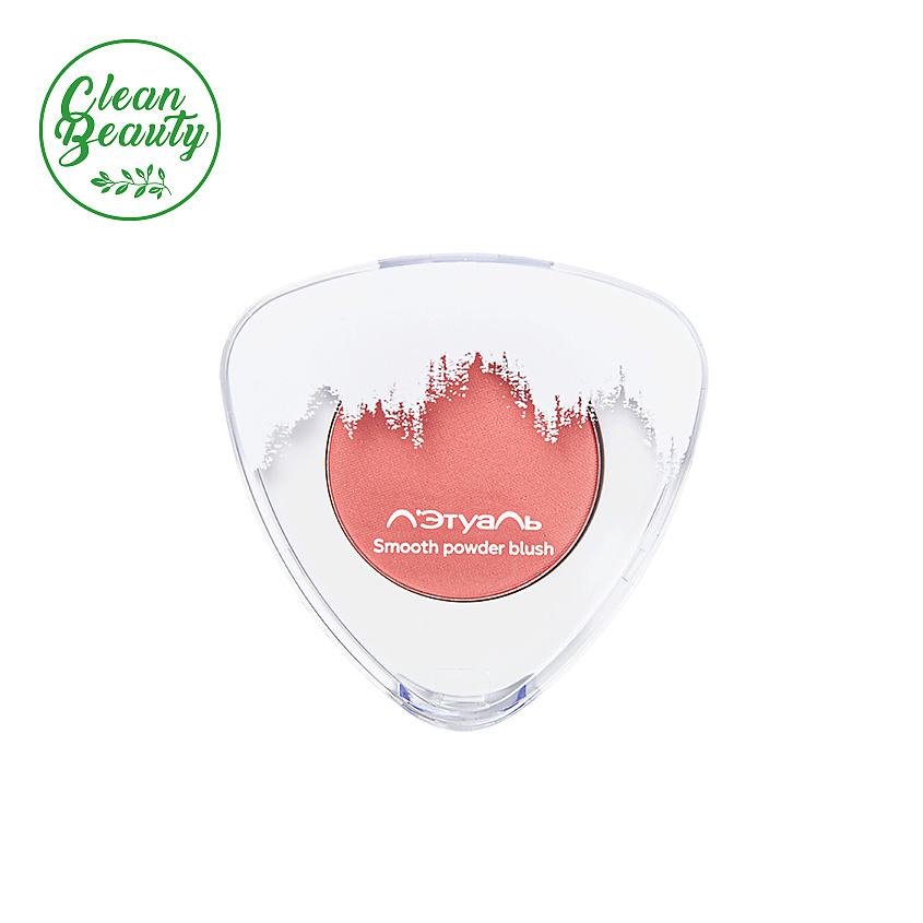 ЛЭТУАЛЬ Шелковистые румяна для лица Smooth powder blush, № 305, 3 г – фото 1