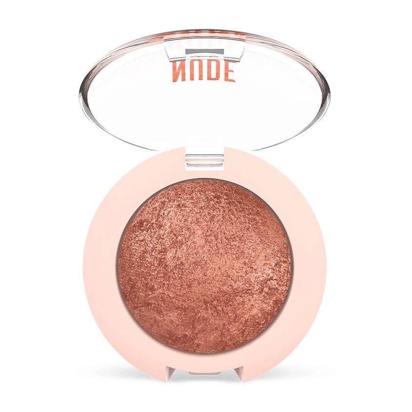 GOLDEN ROSE Тени для век NUDE LOOK Pearl Baked Eyeshadow – фото 1