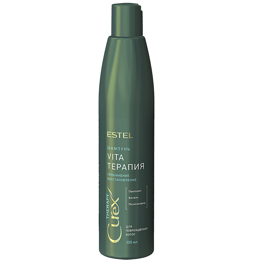 ESTEL PROFESSIONAL Шампунь Vita-терапия для повреждённых волос Curex Therapy – фото 2