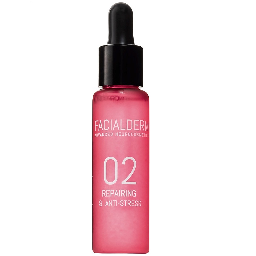 FACIALDERM Сыворотка-бустер для лица восстанавливающая, антистресс 02 Repairing & Anti-Stress Serum Booster – фото 1