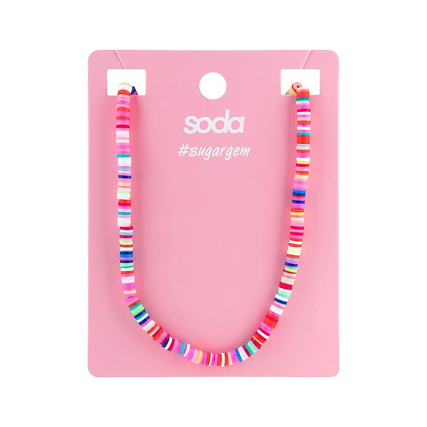 SODA Ожерелье RAINBOW COLOR #sugargem – фото 2