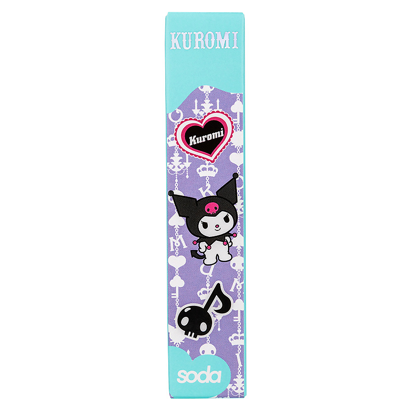 SODA Жидкий глиттер гель для лица HERE'S KUROMI #cuteadventure 001 «BAKU» – фото 1