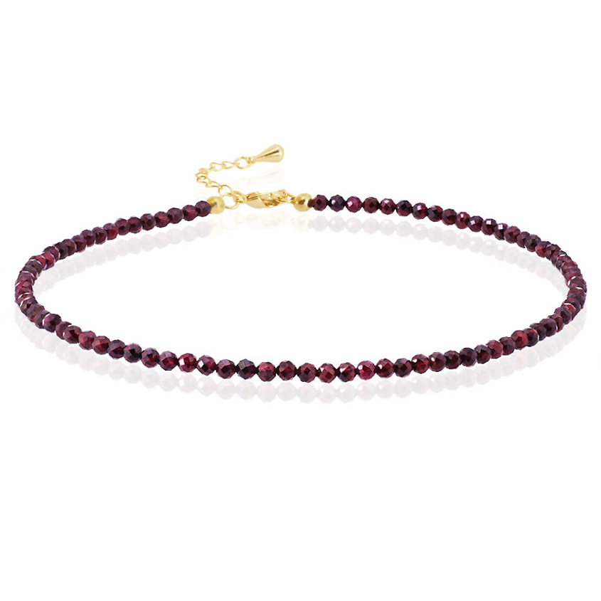 ALERIE-ACCESSORIES Чокер из натурального граната Miniature Garnet – фото 1