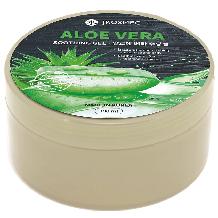 JKOSMEC Многофункциональный успокаивающий гель для лица и тела ALOE VERA MULTIFUNCTIONAL – фото 2