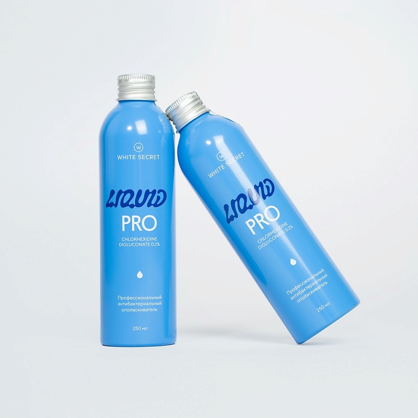 WHITE SECRET Ополаскиватель для полости рта Liquid Pro профессиональный – фото 1