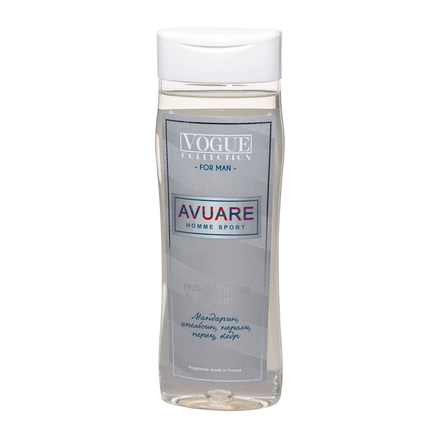 ORGANELL Гель для душа и шампунь 2 в 1 Avuare Homme Sport – фото 1