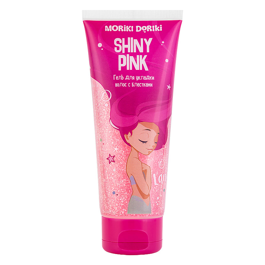 MORIKI DORIKI&nbsp;Гель для укладки волос c блестками SHINY PINK LANA – фото 2
