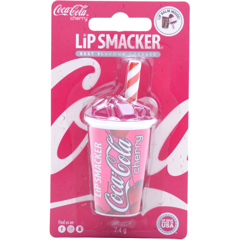 LIP SMACKER Бальзам для губ с ароматом Кока-кола Черри – фото 1