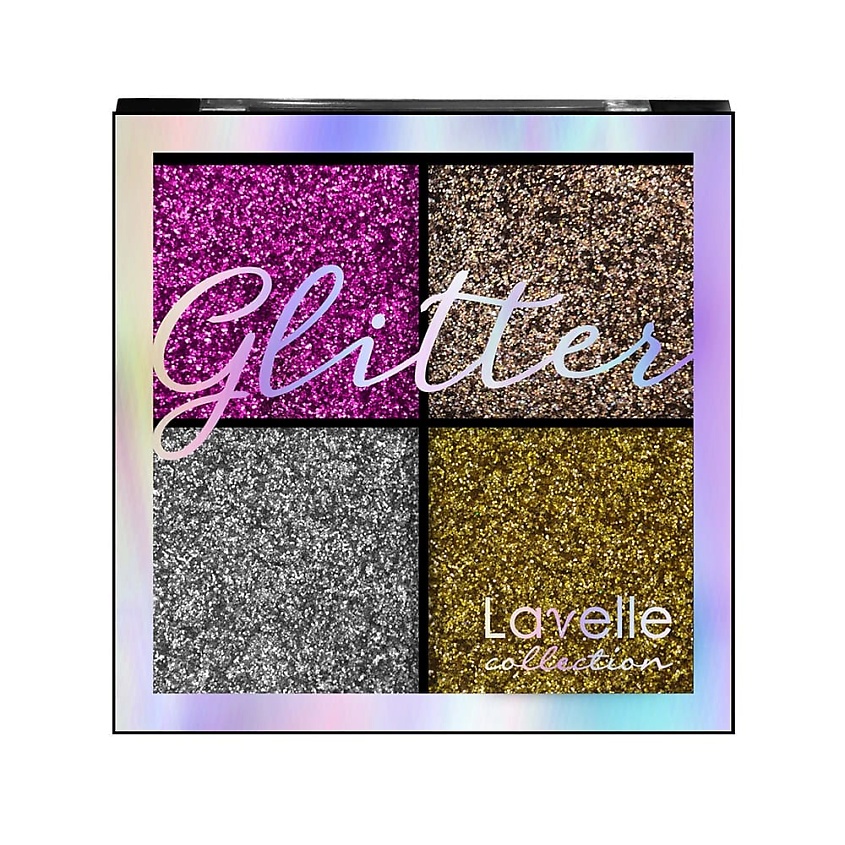 LAVELLE COLLECTION Тени для век "Glitter" Карнавал – фото 1