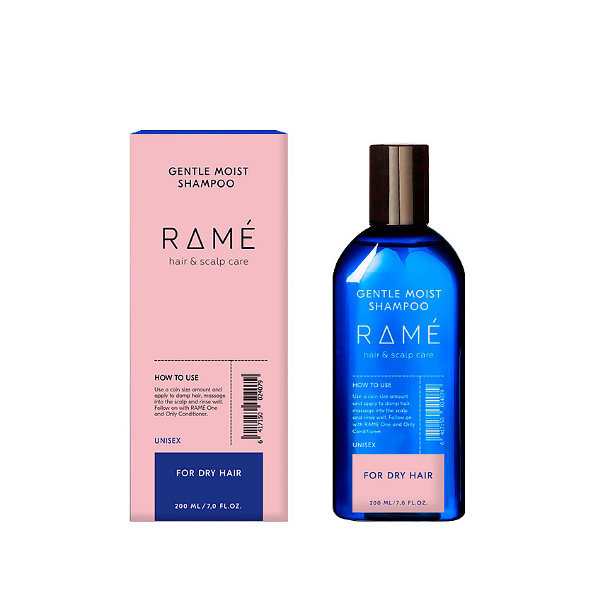 RAMÉ Мягкий увлажняющий шампунь для сухих волос RAMÉ GENTLE MOIST SHAMPOO – фото 2