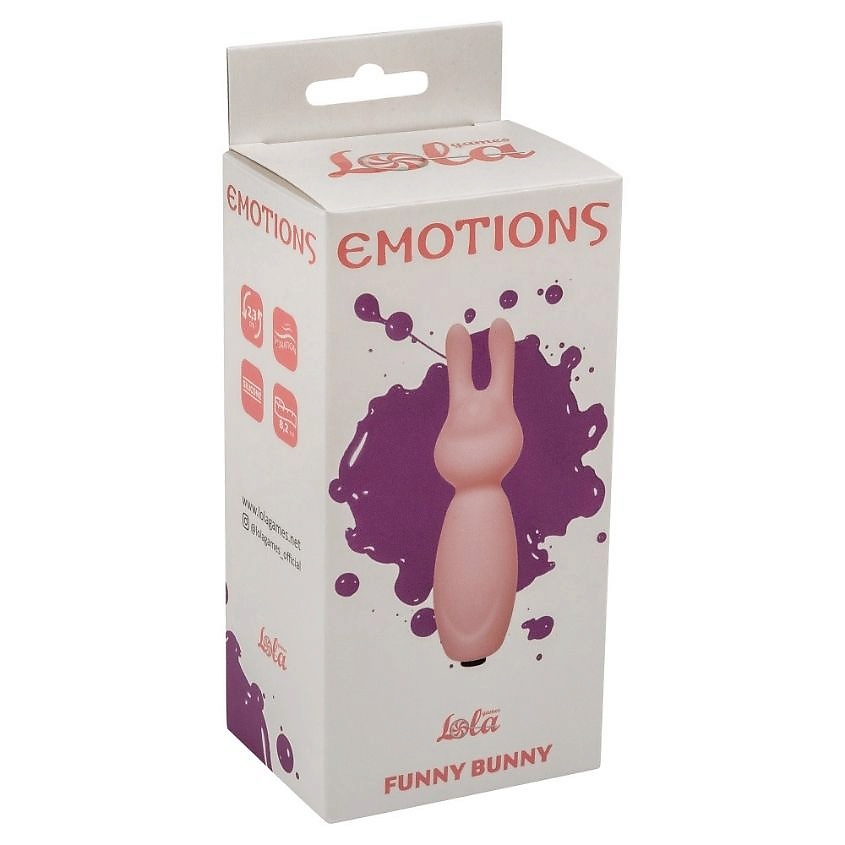 LOLA Мини вибратор Emotions Funny Bunny – фото 2