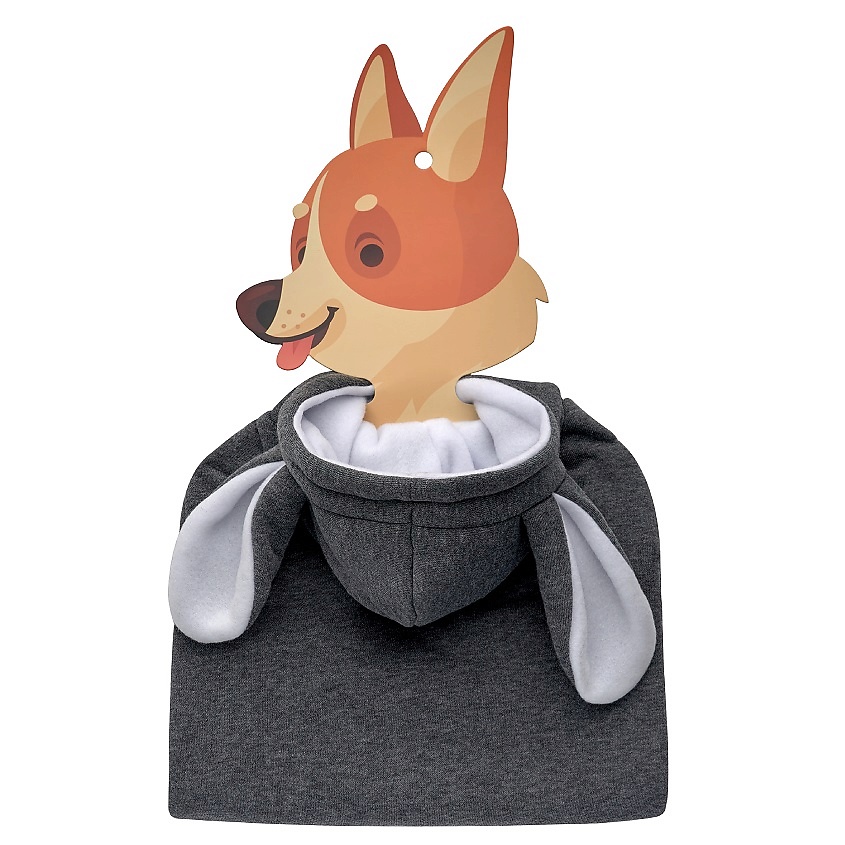 FRIEND OF MINE Кофта для собак GRAY BUNNY #FOM_pretendingvegan – фото 2