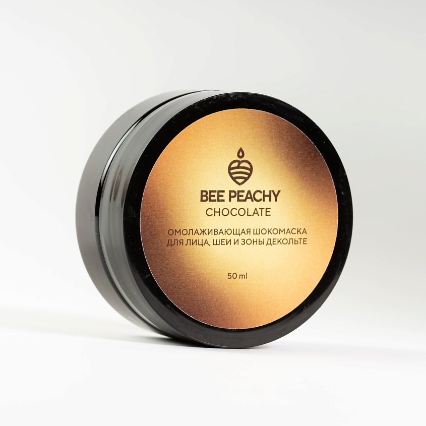 BEE PEACHY COSMETICS Bee Peachy Cosmetics Омолаживающая шокомаска для лица, шеи и зоны декольте – фото 1