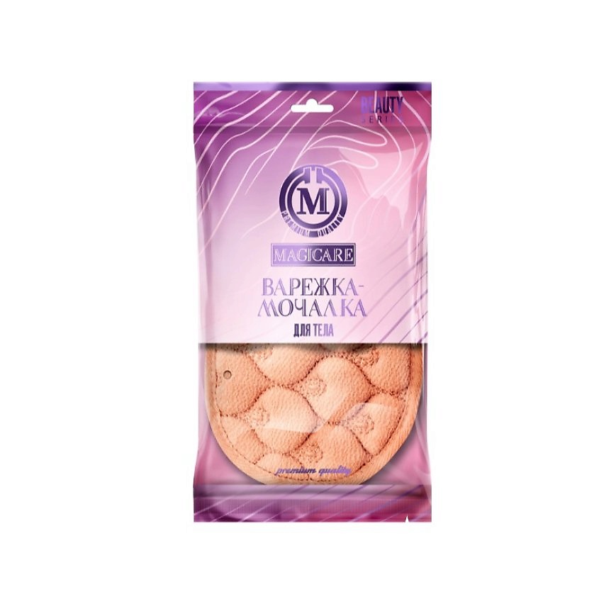 MAGICARE Мочалка-варежка для тела – фото 1
