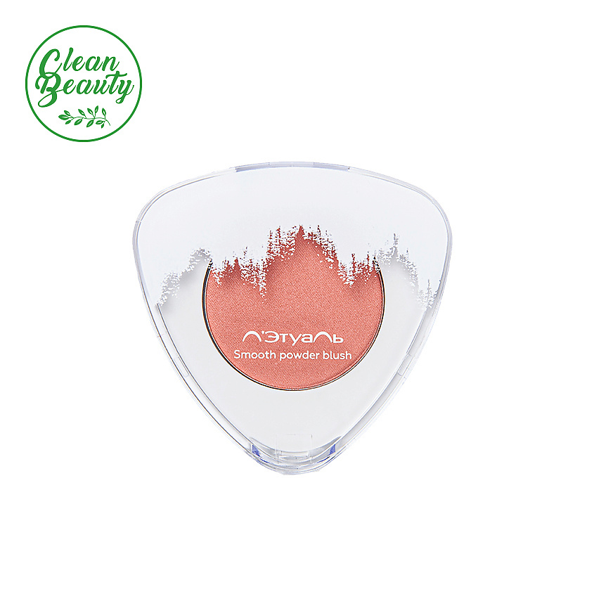 ЛЭТУАЛЬ Шелковистые румяна для лица Smooth powder blush, № 302, 3 г – фото 1