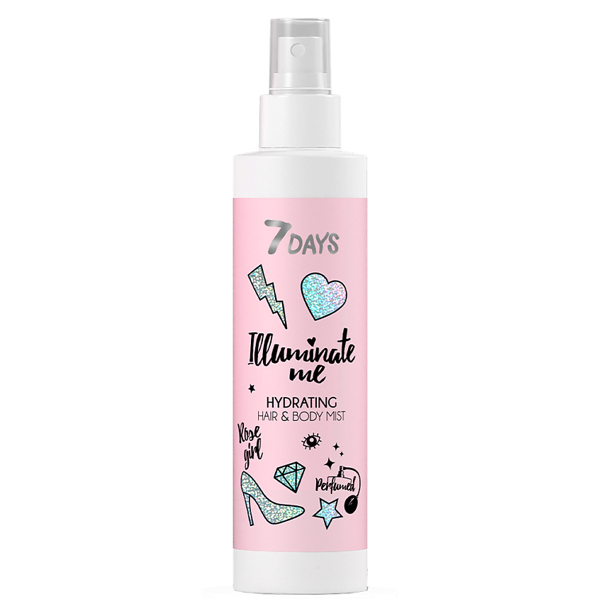 7DAYS Спрей для тела ILLUMINATE ME ROSE GIRL – фото 1